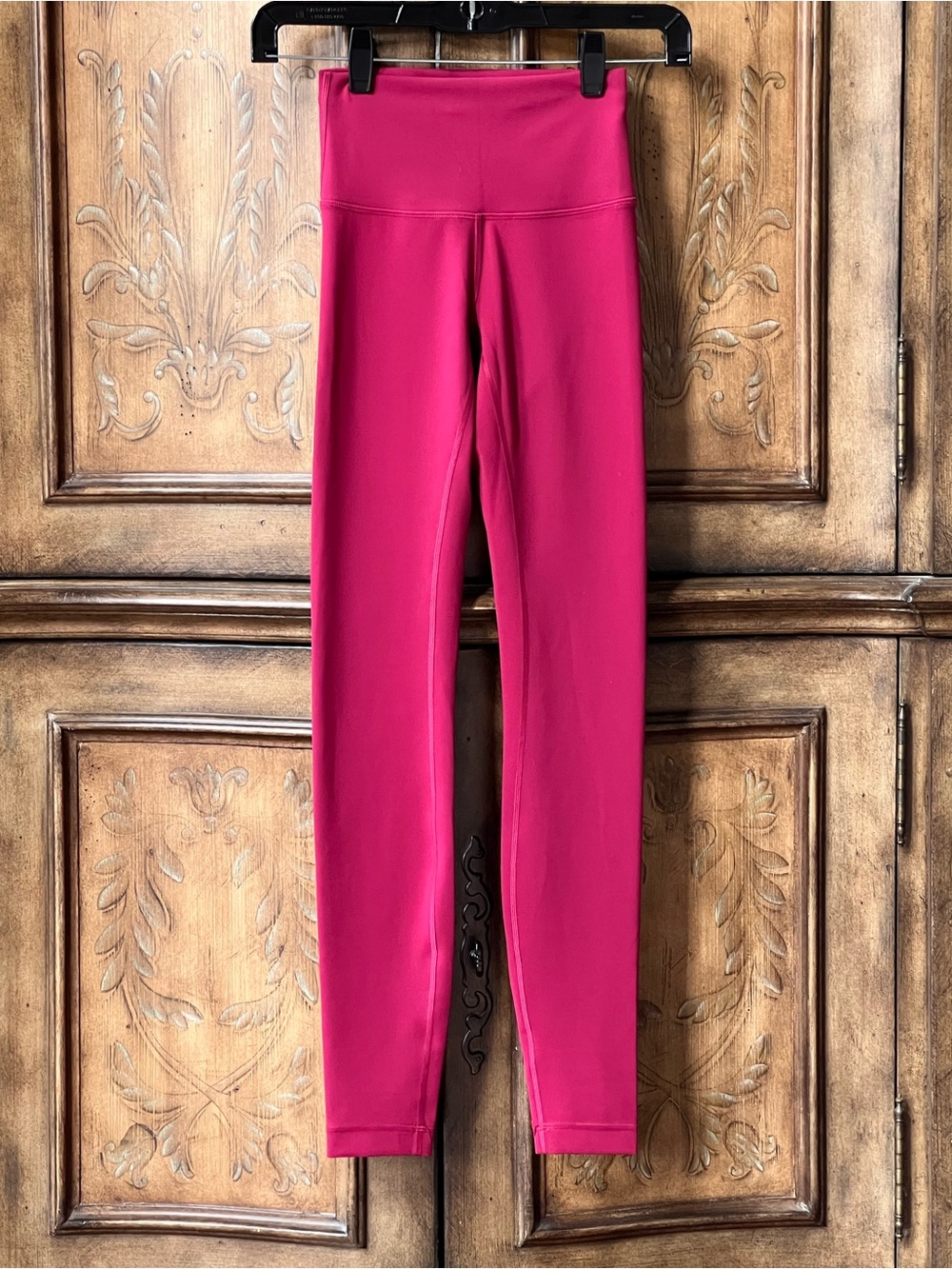 Lululemon athletica women High-Rise Berry Burgundy Leggings 2